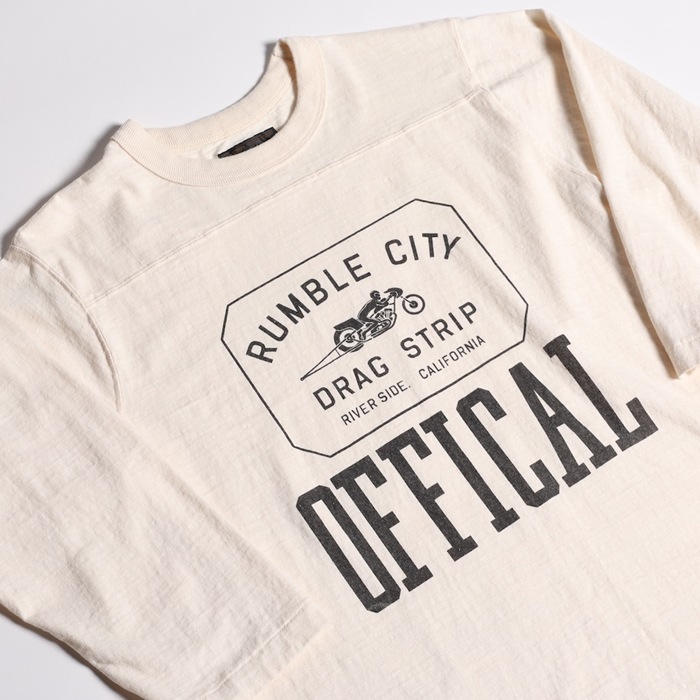VINTAGE FOOTBALL TEE 26-02: RUMBLE CITY