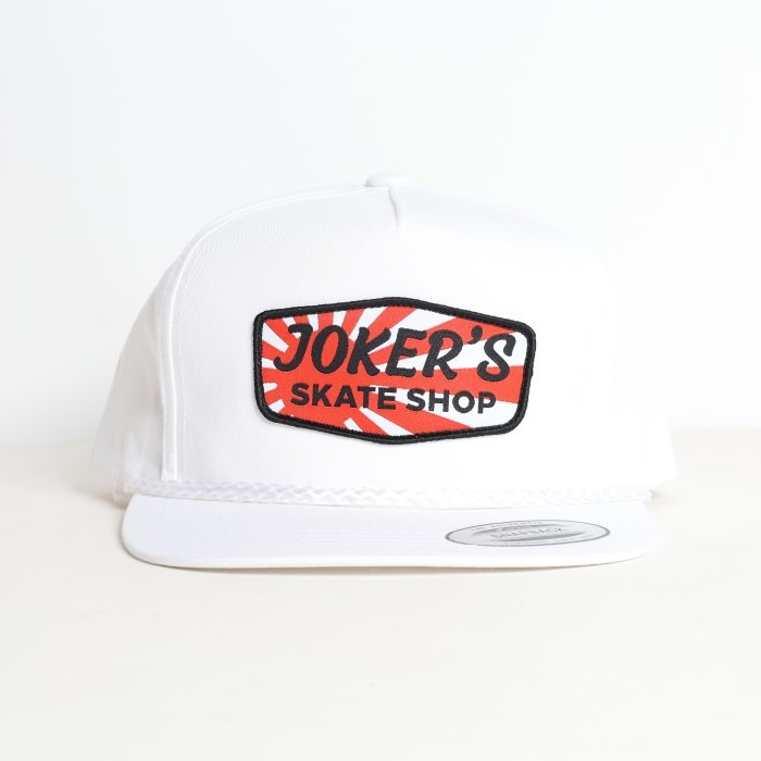 JOKERS SKATE SHOP : JAPAN LOGO PATCH ROPE SNAPBACK