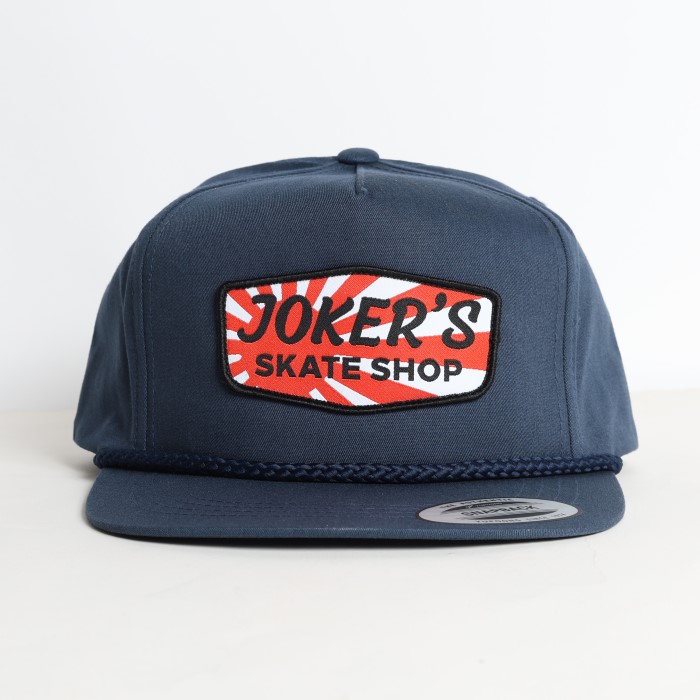 JOKERS SKATE SHOP : JAPAN LOGO PATCH ROPE SNAPBACK