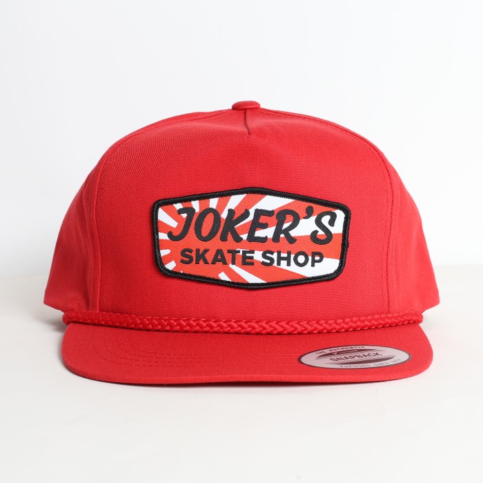 JOKERS SKATE SHOP : JAPAN LOGO PATCH ROPE SNAPBACK