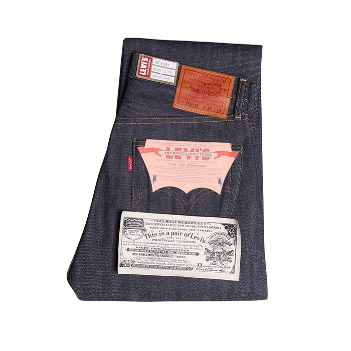 VINTAGE CLOTHING 1944 MODEL 501 JEANS RIGID