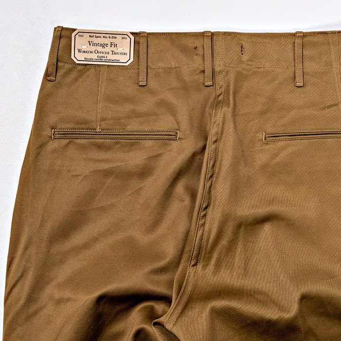 OFFICER TROUSERS VINTAGE FIT TYPE2