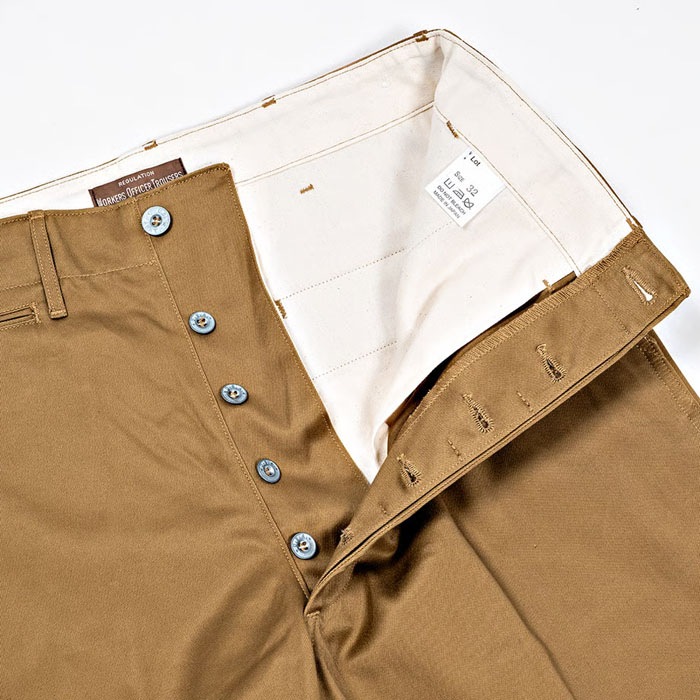OFFICER TROUSERS VINTAGE FIT TYPE2