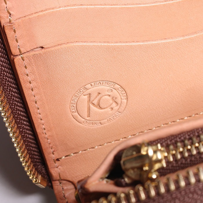 WALLET ROUND ZIP 2 VINTAGE HORSEHIDE