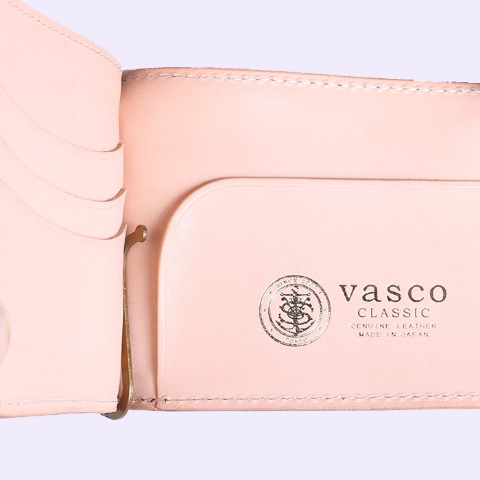 VSC-705C LEATHER GARRISON MONEY CLIP