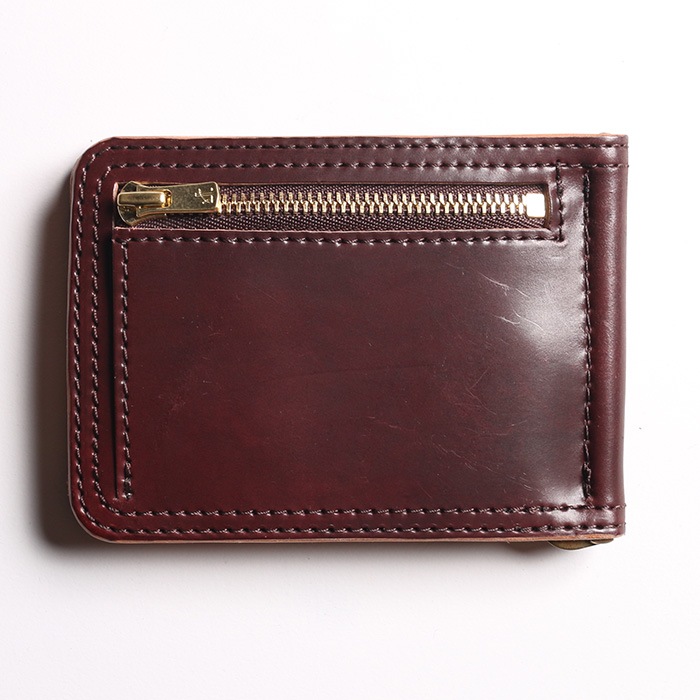 VSC-705C LEATHER GARRISON MONEY CLIP