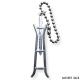 SISSY BAR KEY CHAIN SILVER