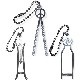 SISSY BAR KEY CHAIN SILVER