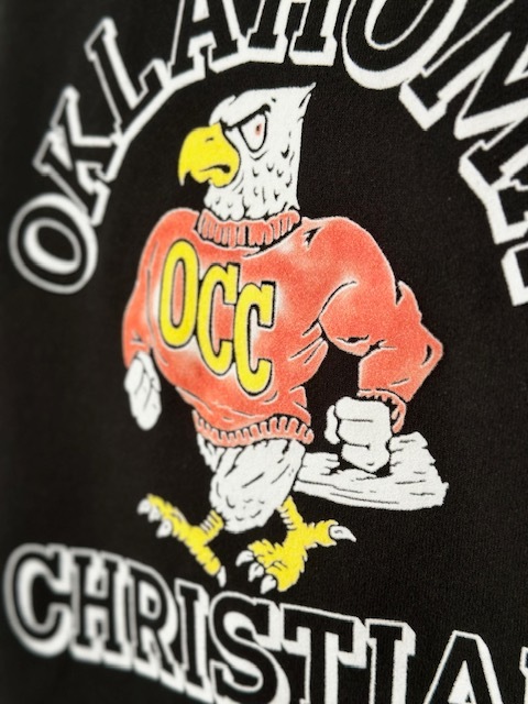 LOT1814 3.0 Binder Crew Neck Sweat Flocky Print Design Model