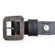 LT-0030 THUNDERBIRD STAMPED SQUARE BUCKLE BELT