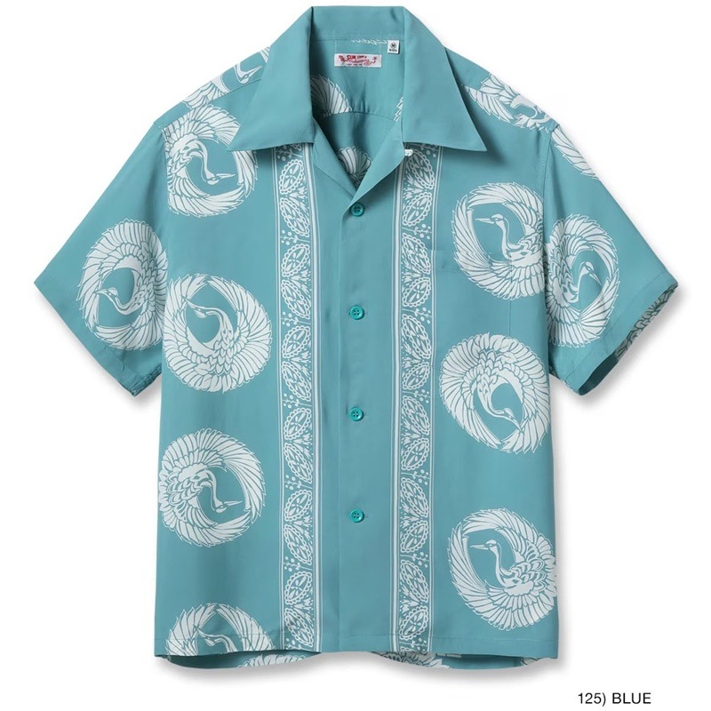 Lot No. SS39629 / RAYON HAWAIIAN SHIRT ��ORIENTAL BORDER�� 