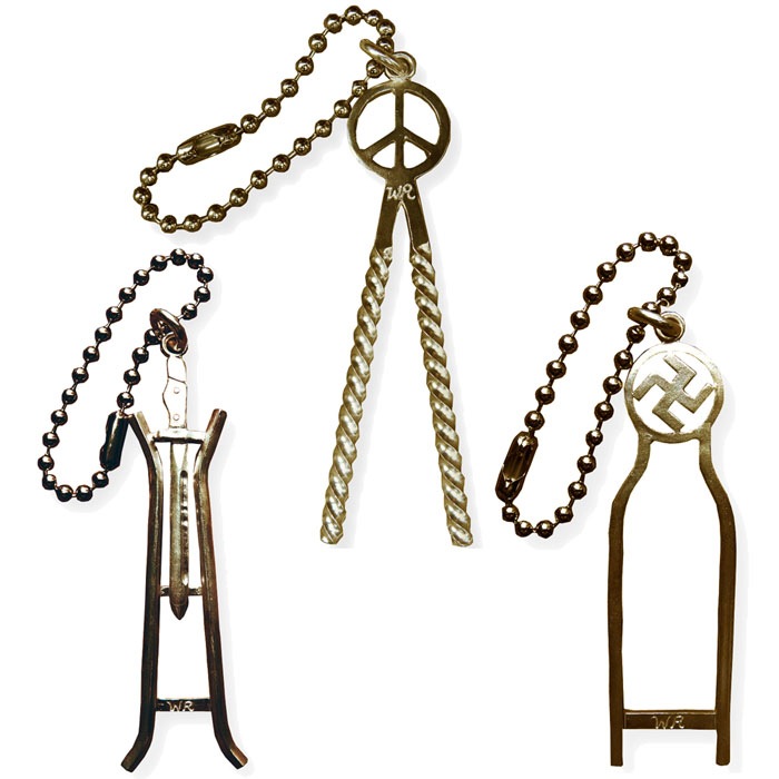 SISSY BAR KEY CHAIN BRASS
