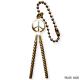 SISSY BAR KEY CHAIN BRASS