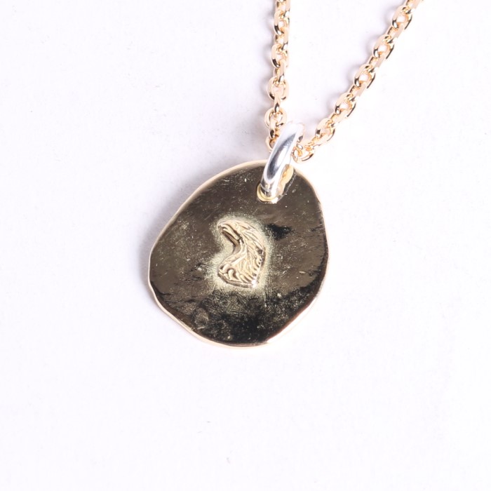 18K EAGLE POINT MEDAL PENDANT(SET)