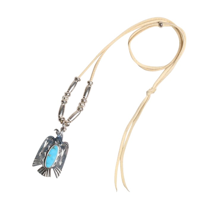 NL-0126SET CLASSIC EAGLE PENDANT (ARROW, TURQUOISE) SET