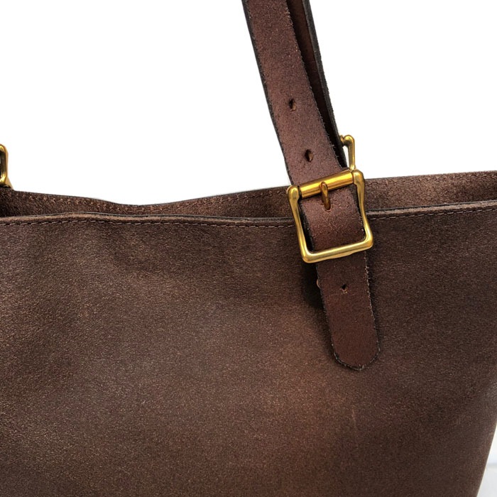 VS-263LR LEATHER TRAVEL TOTE BAG - MEDIUM