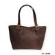 VS-263LR LEATHER TRAVEL TOTE BAG - MEDIUM
