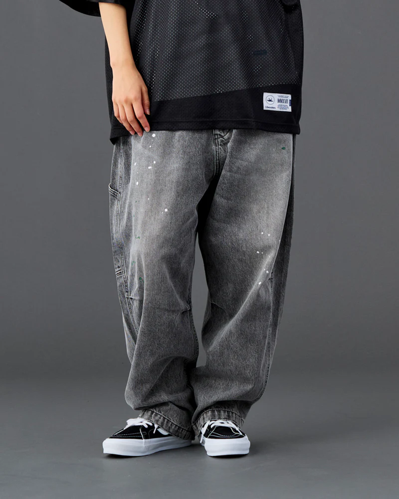 DENIM SARROUEL PANTS