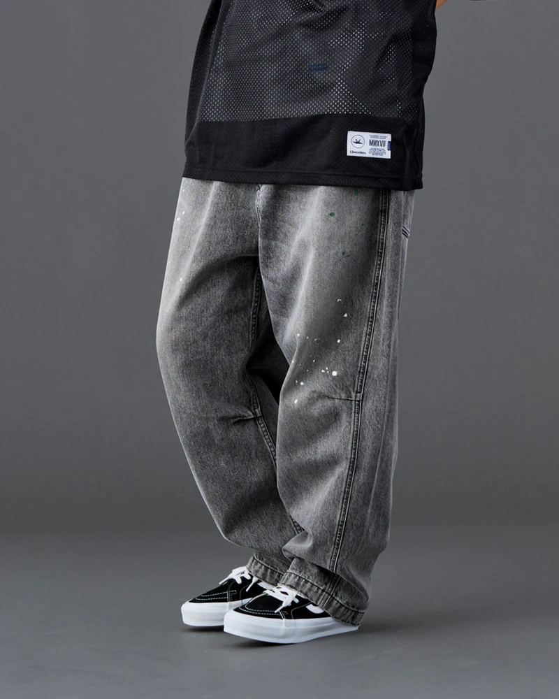 DENIM SARROUEL PANTS