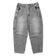 DENIM SARROUEL PANTS