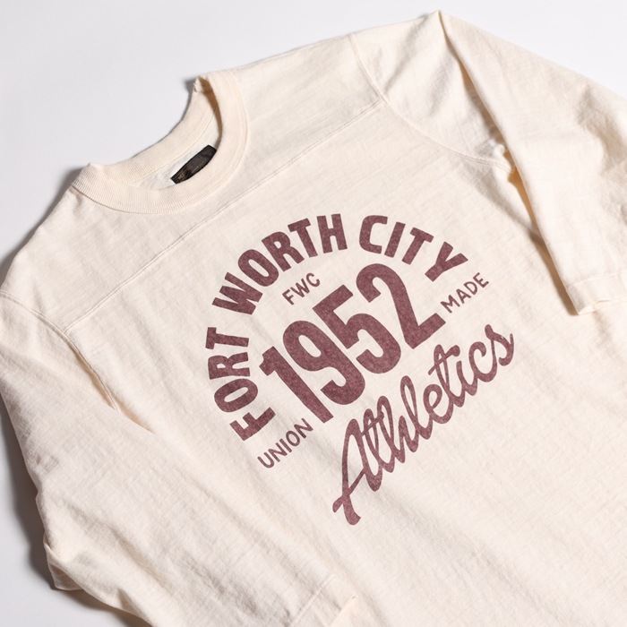 VINTAGE FOOTBALL TEE 26-01: ATHLETICS