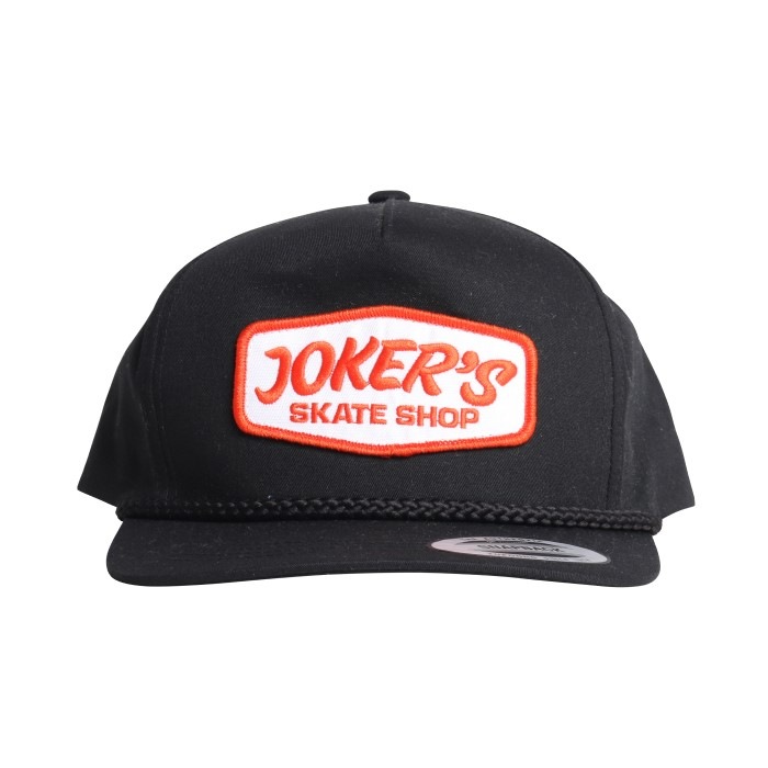 JOKERS SKATE SHOP : CLASSIC LOGO PATCH ROPE SNAPBACK