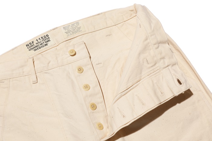 HAT CREEK NAVAL CREW TROUSERS "U.S.N.STENCILED CUSTOM"