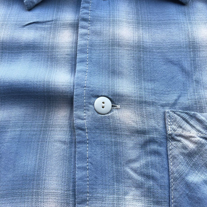 RAYON TWILL OMBRE CHECK SHIRTS
