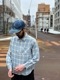 RAYON TWILL OMBRE CHECK SHIRTS