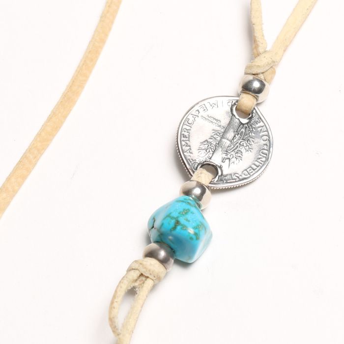 NL-0126SET CLASSIC EAGLE PENDANT & MERCURY DIME SET