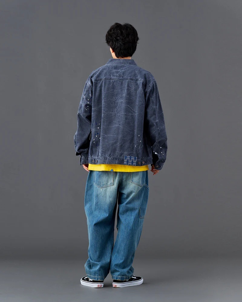 GARMENT DYED TRUCKER JACKET