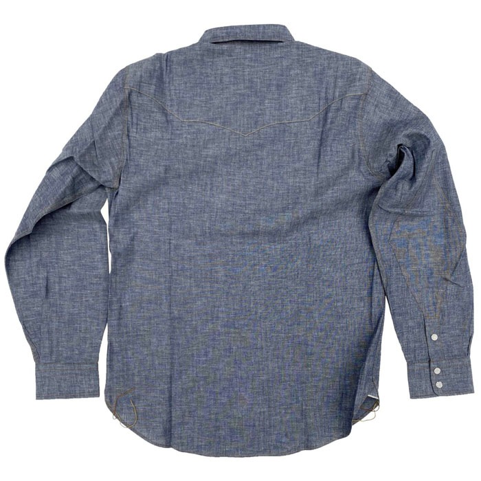 MFSC"TRUCKSTOP"5oz BLUE CHAMBRAY "DUDE RANCHER"