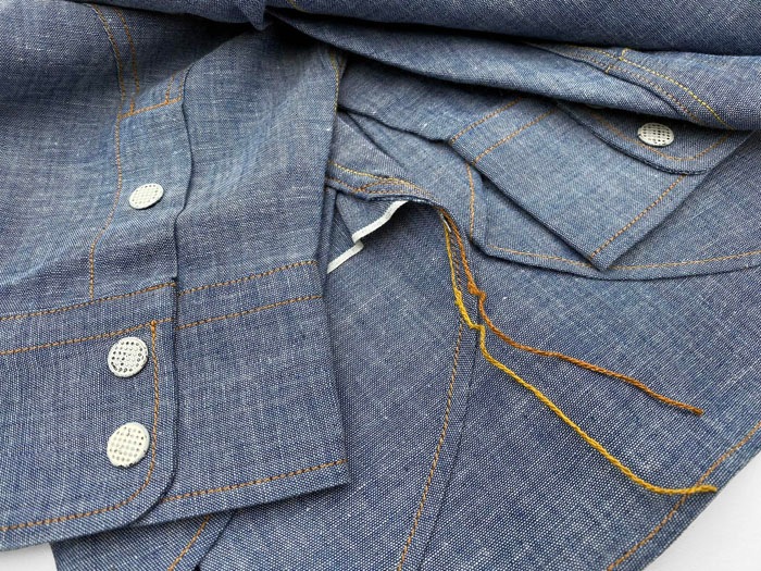 MFSC"TRUCKSTOP"5oz BLUE CHAMBRAY "DUDE RANCHER"