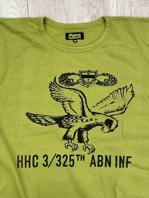 LOT1771Military Crew Neck Tee Standard Sewing Model