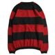 BORDER MOHAIR SWEATER