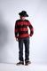 BORDER MOHAIR SWEATER
