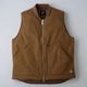 RIB COLLAR DUCK VEST