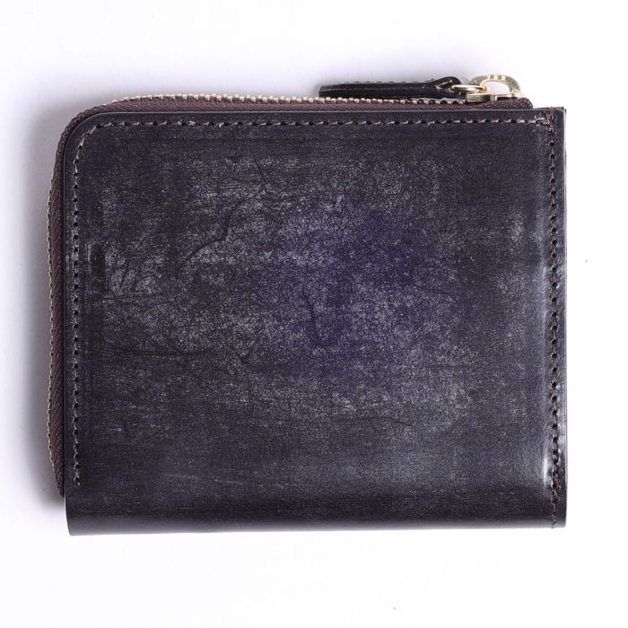 COMPACT WALLET LZIP BRIDLE LEATHER
