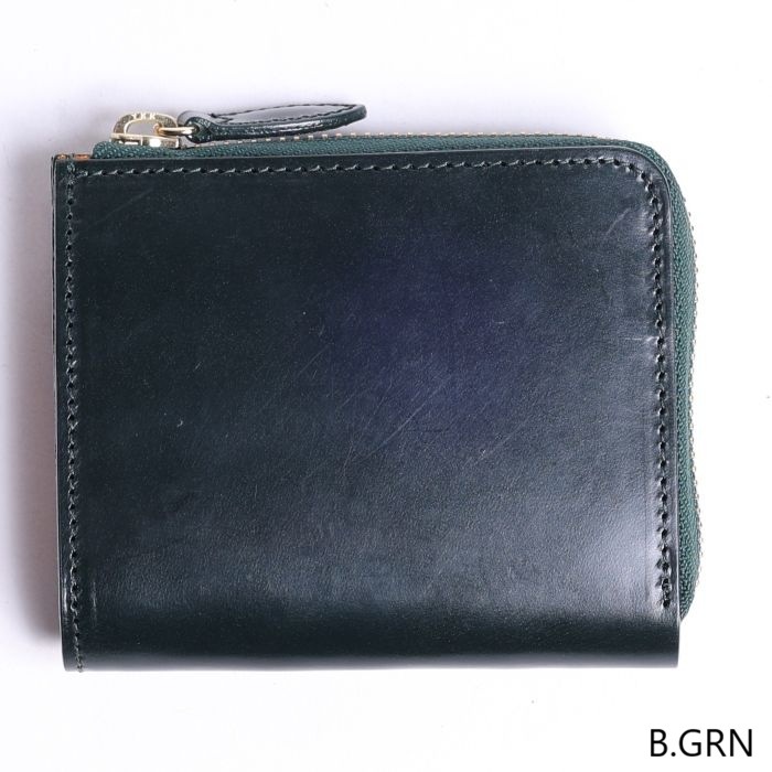 COMPACT WALLET LZIP BRIDLE LEATHER