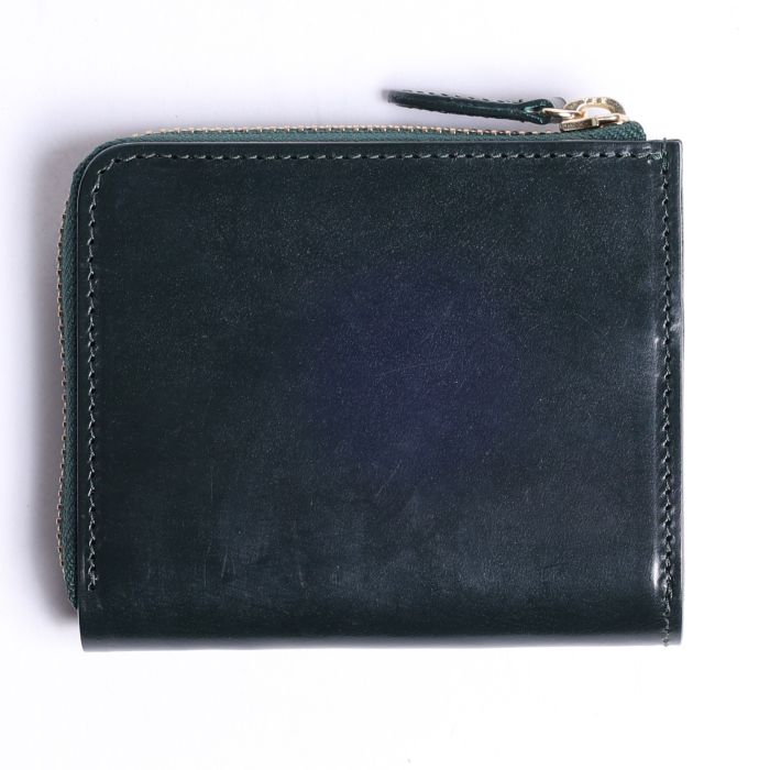 COMPACT WALLET LZIP BRIDLE LEATHER
