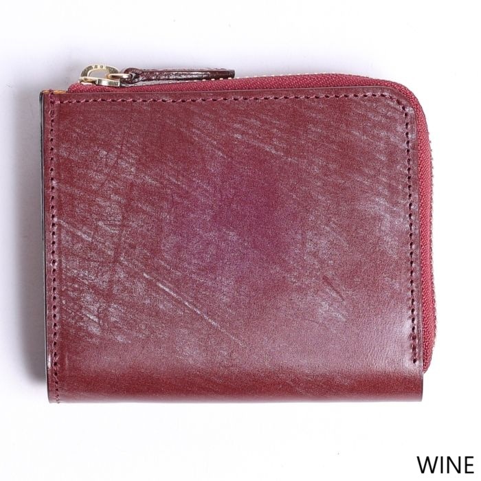 COMPACT WALLET LZIP BRIDLE LEATHER
