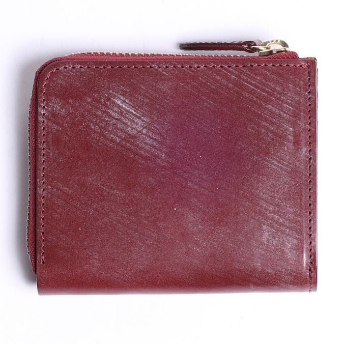 COMPACT WALLET LZIP BRIDLE LEATHER