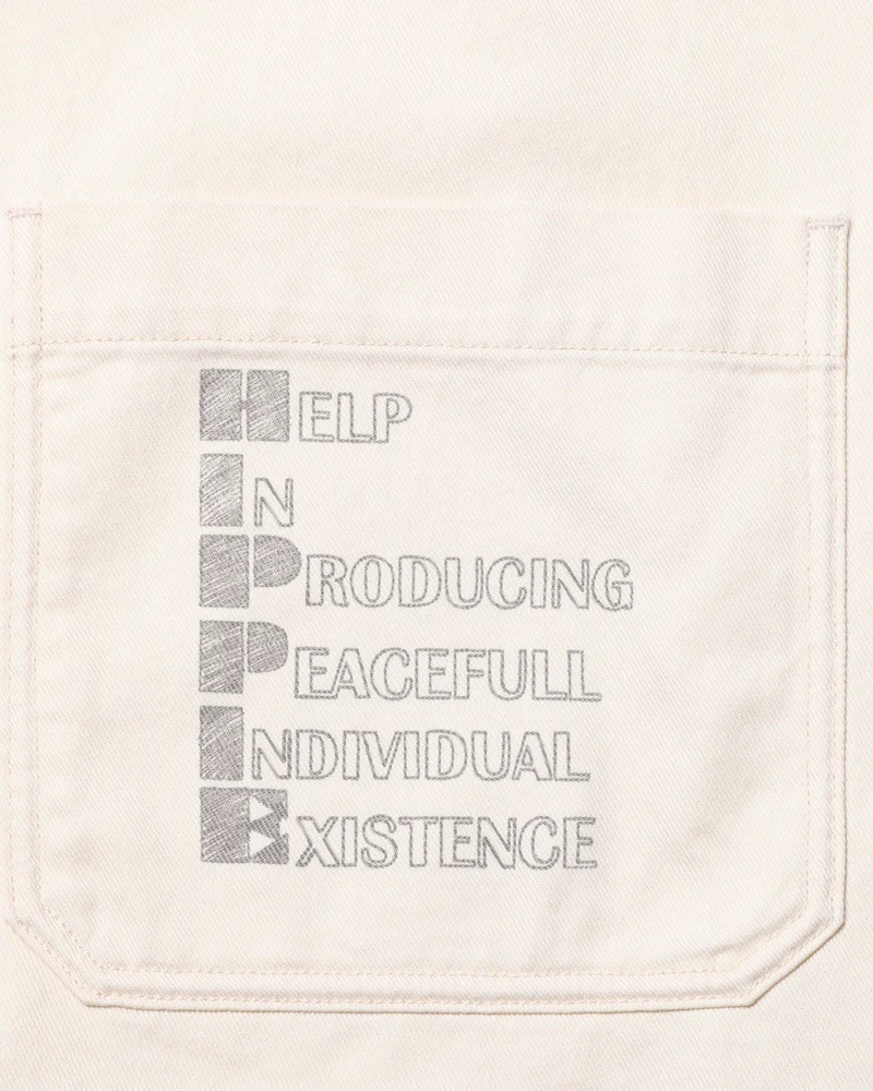 HANDWRITING PRINT COVERALL