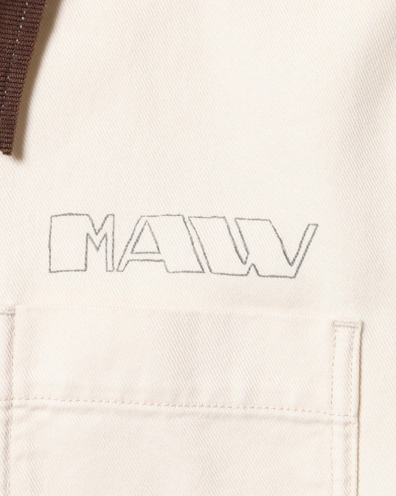 HANDWRITING PRINT COVERALL