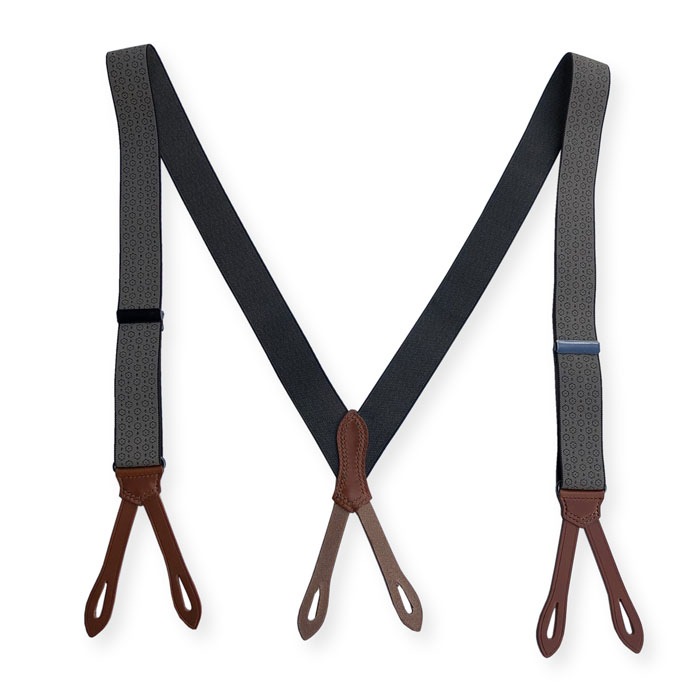 BUTTON FLY SUSPENDERS