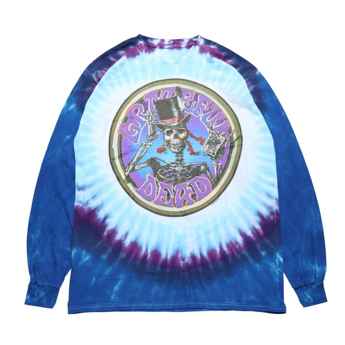 LIQUID BLUE : QUEEN OF SPADE TIE-DYE L/S TEE