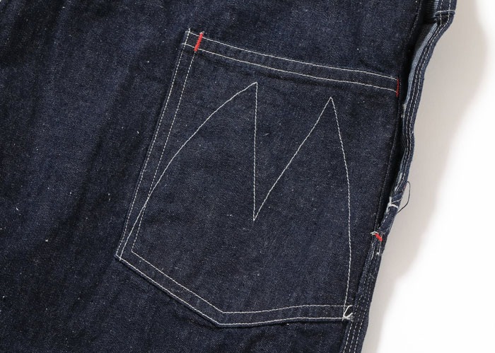 MFSC"HI DESERT"11oz BLUE DENIM "PLACER" OVERALLS
