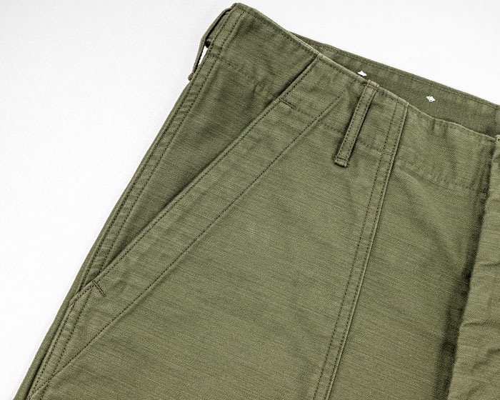 BAKER PANTS TRACE MIL-838-D 10296 REVERSED SATEEN