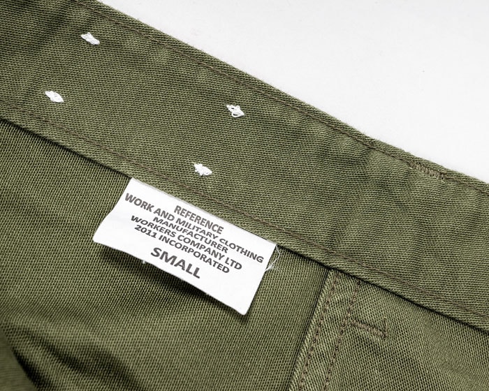 BAKER PANTS TRACE MIL-838-D 10296 REVERSED SATEEN