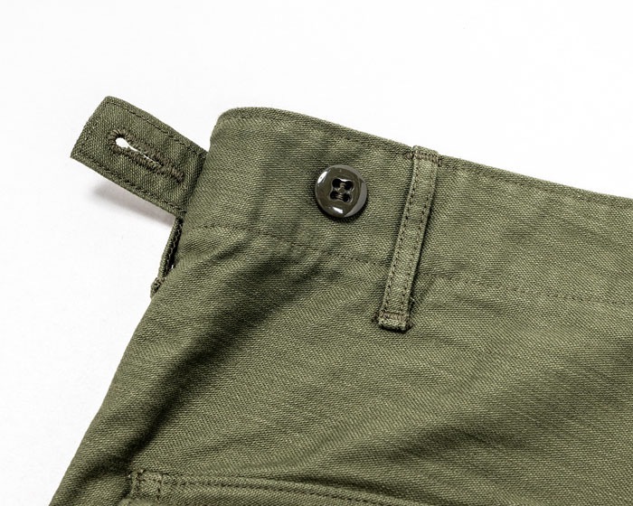 BAKER PANTS TRACE MIL-838-D 10296 REVERSED SATEEN